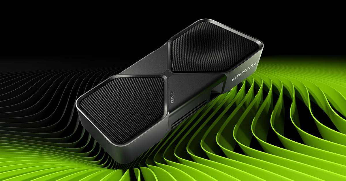 GeForce RTX 50 : Des modèles pour "tous" les profils d'utilisateurs