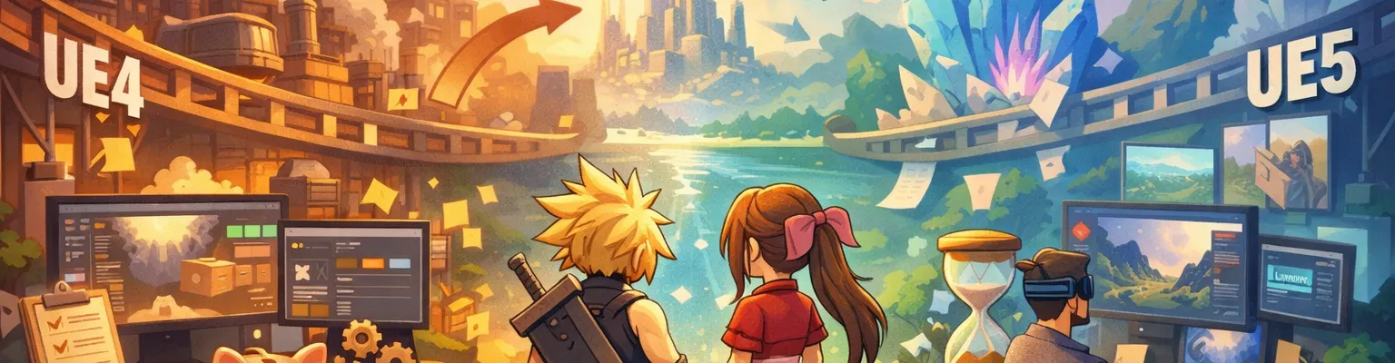 UE4 Custom vs. UE5: Analyse des Implications Techniques et Financières