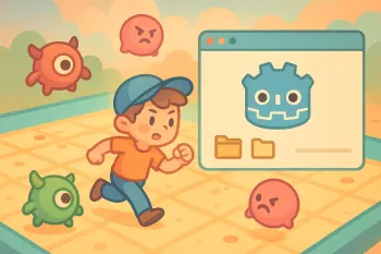 Installer Godot 4 sur Windows : guide débutant + création du projet DodgeArena